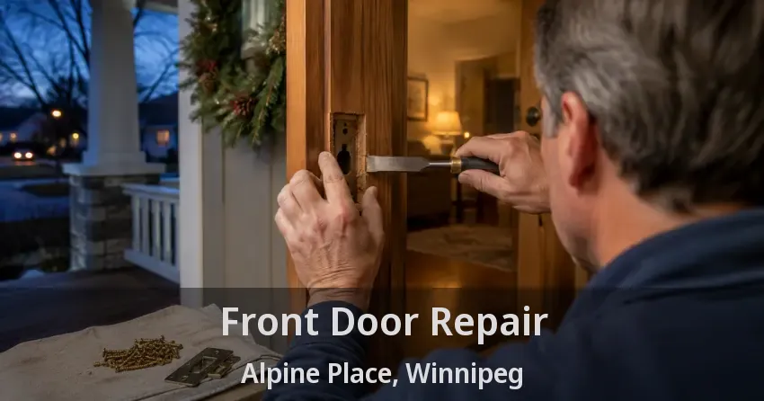 Front Door Repair Alpine Place, Winnipeg - MB