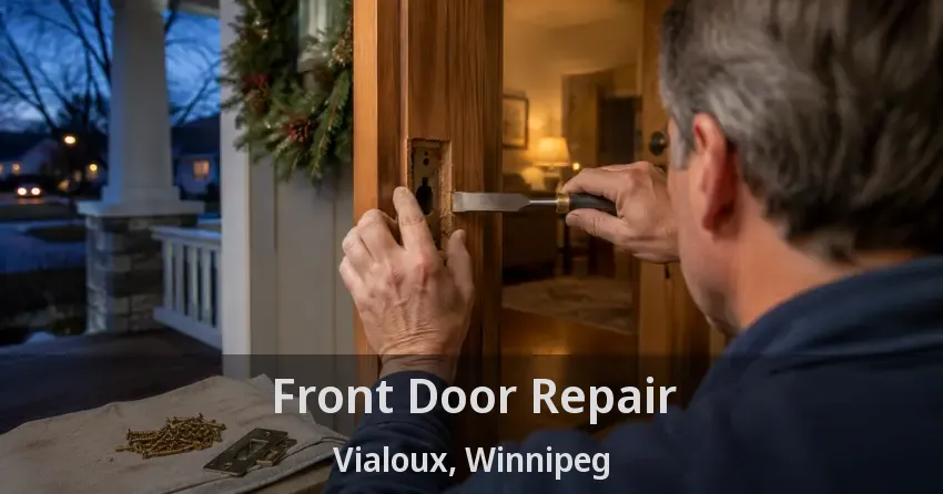 Front Door Repair Vialoux, Winnipeg - MB
