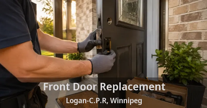 Front Door Replacement Logan-C.P.R, Winnipeg - MB