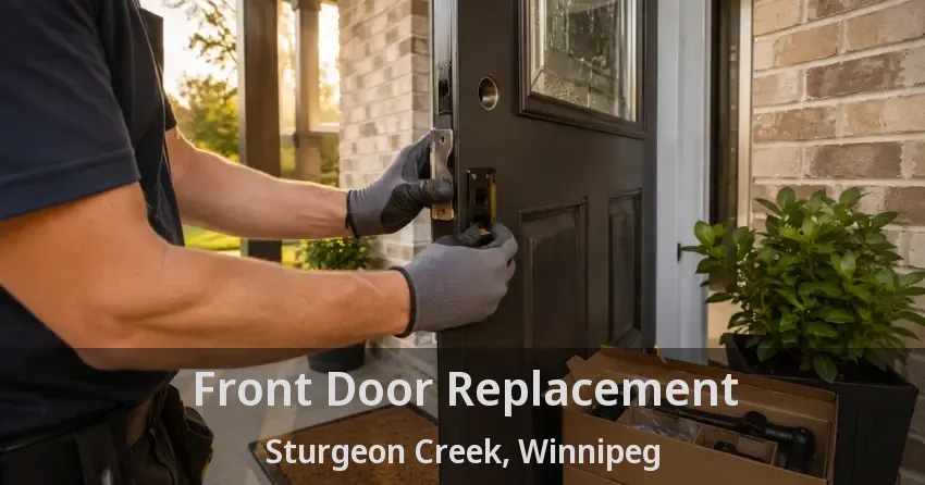 Front Door Replacement Sturgeon Creek, Winnipeg - MB