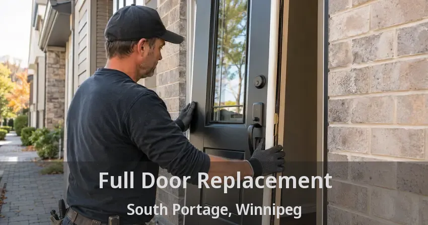 Full Door Replacement South Portage, Winnipeg - MB