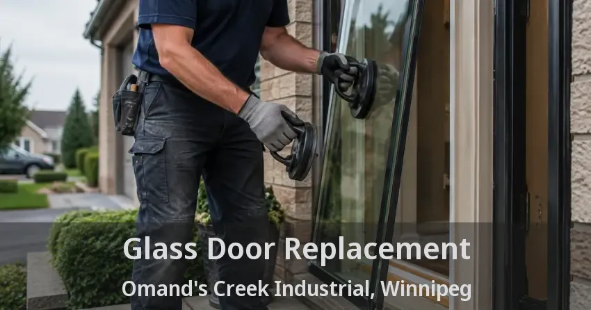 Glass Door Replacement Omand's Creek Industrial, Winnipeg - MB