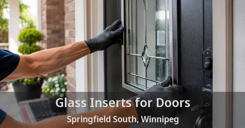 Glass Inserts for Doors Springfield South, Winnipeg - MB