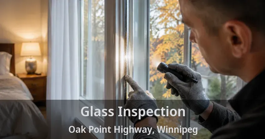 Glass Inspection Oak Point Highway, Winnipeg - MB