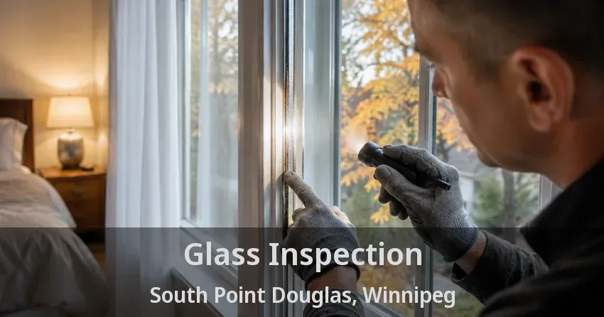 Glass Inspection South Point Douglas, Winnipeg - MB