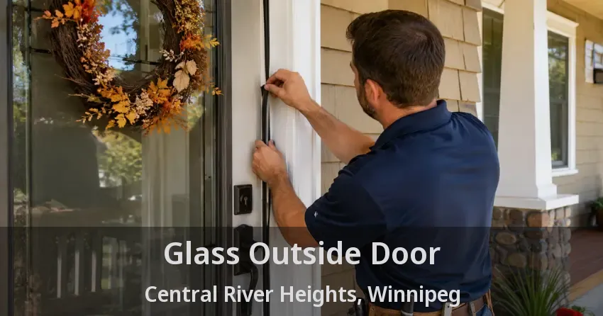 Glass Outside Door Central River Heights, Winnipeg - MB