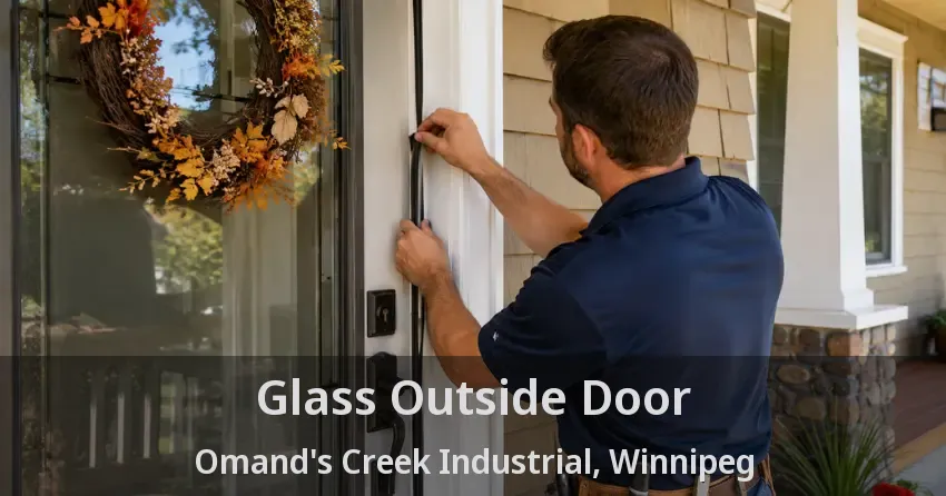 Glass Outside Door Omand's Creek Industrial, Winnipeg - MB