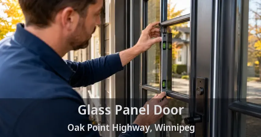 Glass Panel Door Oak Point Highway, Winnipeg - MB