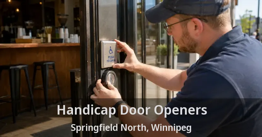 Handicap Door Openers Springfield North, Winnipeg - MB