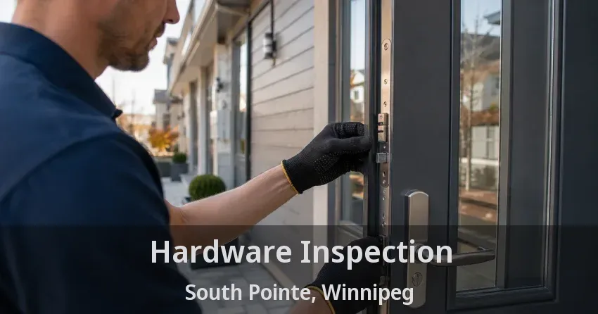 Hardware Inspection South Pointe, Winnipeg - MB