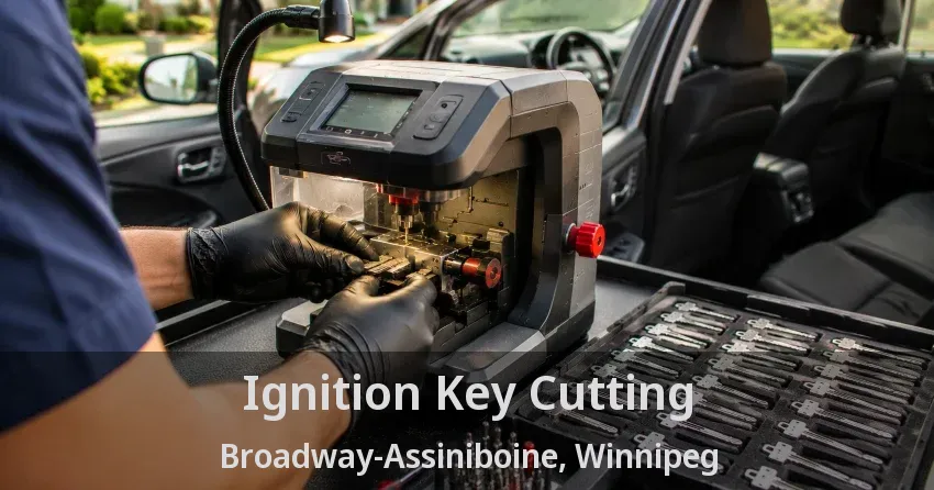Ignition Key Cutting Broadway-Assiniboine, Winnipeg - MB