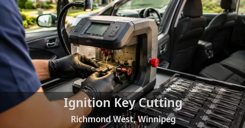 Ignition Key Cutting Richmond West, Winnipeg - MB