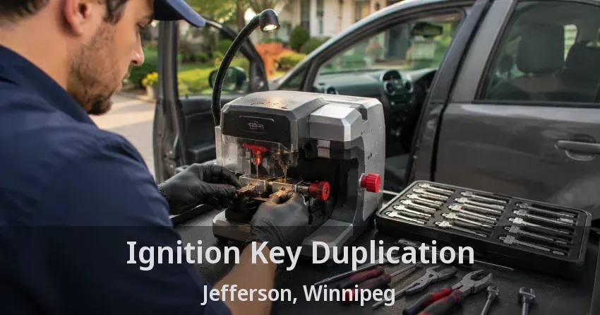 Ignition Key Duplication Jefferson, Winnipeg - MB