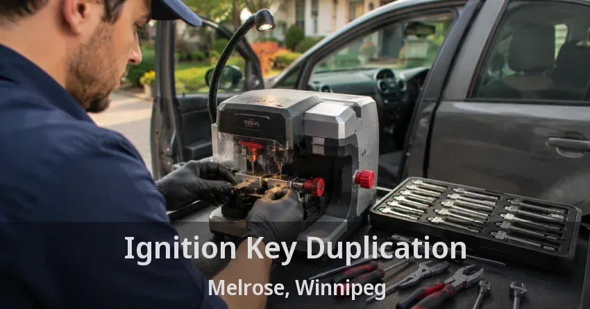 Ignition Key Duplication Melrose, Winnipeg - MB