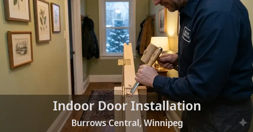 Indoor Door Installation Burrows Central, Winnipeg - MB
