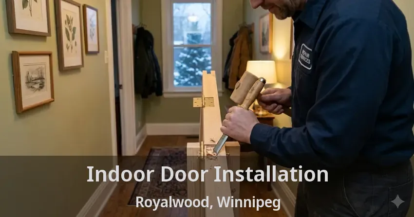 Indoor Door Installation Royalwood, Winnipeg - MB