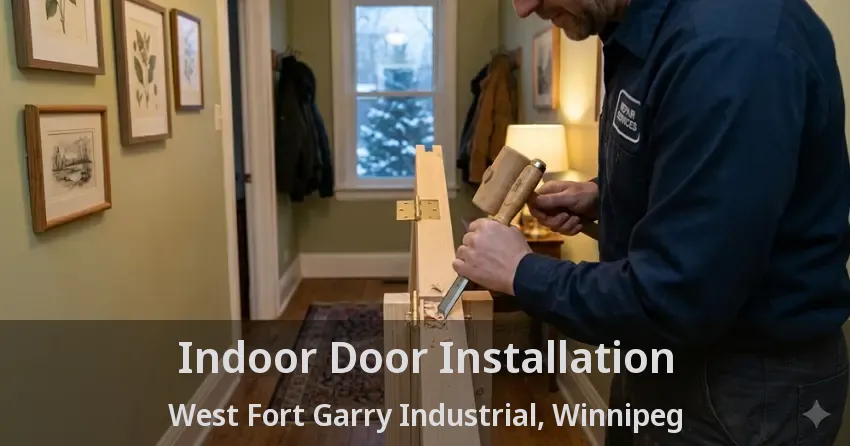 Indoor Door Installation West Fort Garry Industrial, Winnipeg - MB