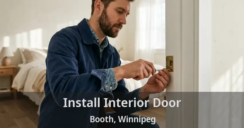 Install Interior Door Booth, Winnipeg - MB