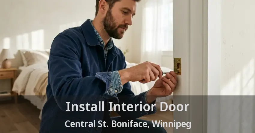 Install Interior Door Central St. Boniface, Winnipeg - MB