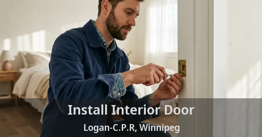 Install Interior Door Logan-C.P.R, Winnipeg - MB