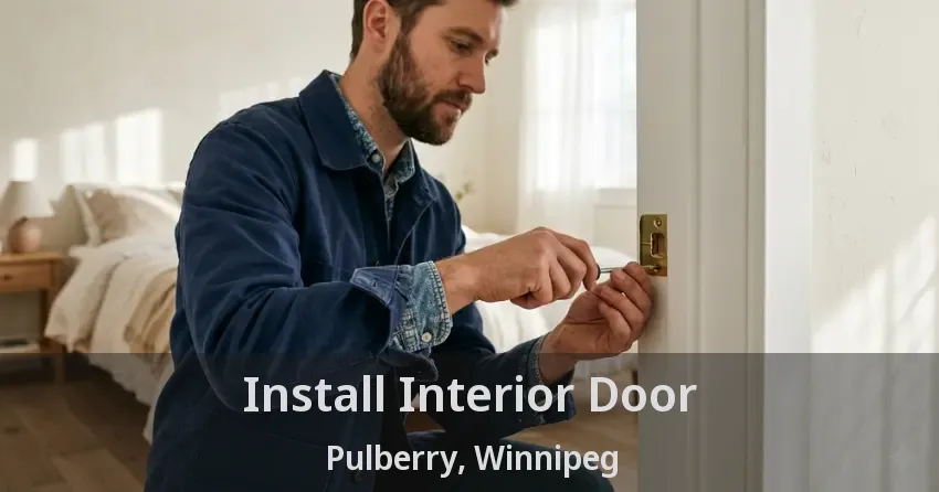 Install Interior Door Pulberry, Winnipeg - MB