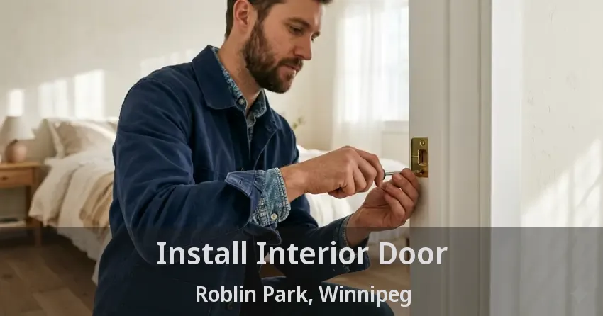 Install Interior Door Roblin Park, Winnipeg - MB