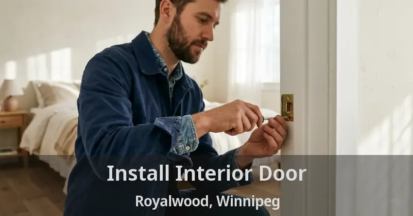 Install Interior Door Royalwood, Winnipeg - MB