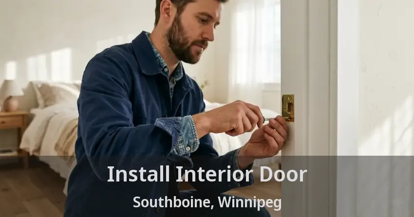 Install Interior Door Southboine, Winnipeg - MB