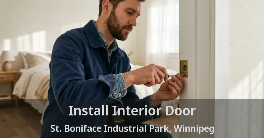 Install Interior Door St. Boniface Industrial Park, Winnipeg - MB