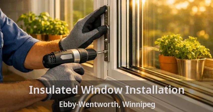 Insulated Window Installation Ebby-Wentworth, Winnipeg - MB