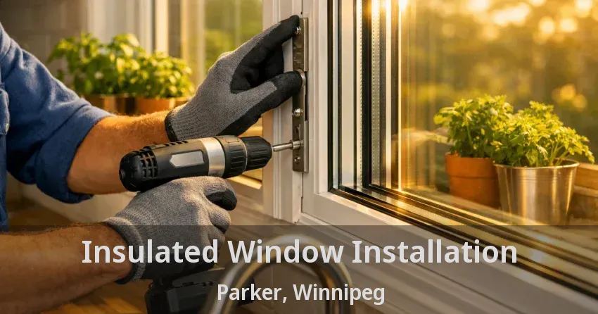 Insulated Window Installation Parker, Winnipeg - MB