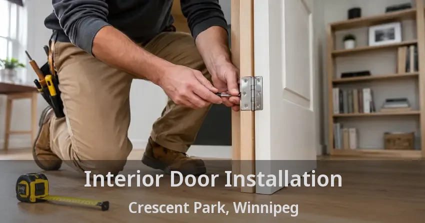 Interior Door Installation Crescent Park, Winnipeg - MB