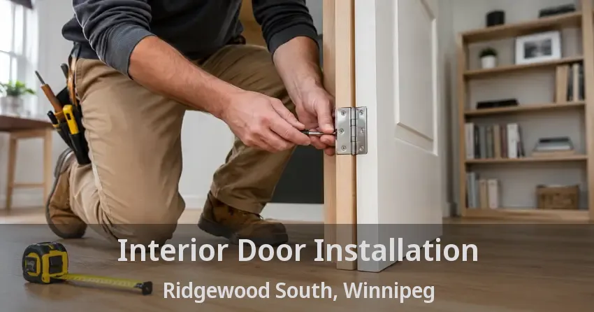 Interior Door Installation Ridgewood South, Winnipeg - MB