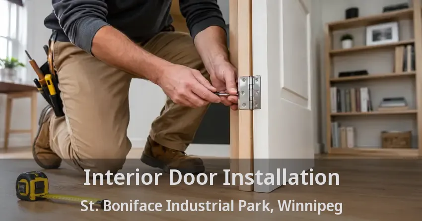 Interior Door Installation St. Boniface Industrial Park, Winnipeg - MB