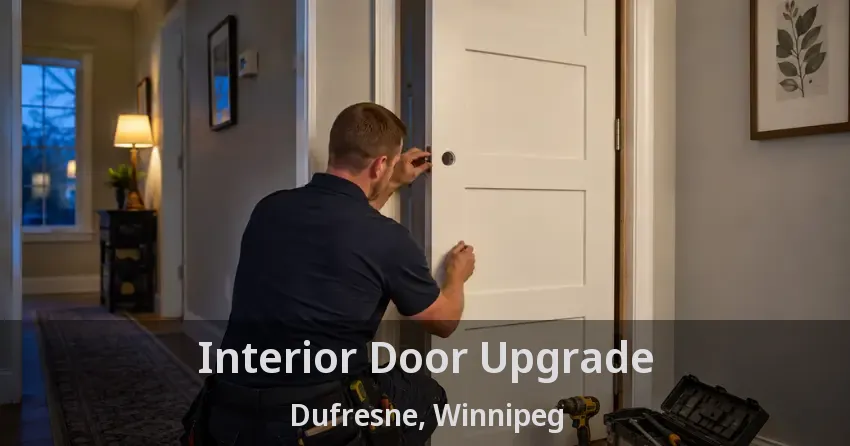 Interior Door Upgrade Dufresne, Winnipeg - MB