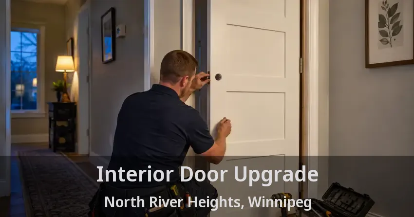 Interior Door Upgrade North River Heights, Winnipeg - MB