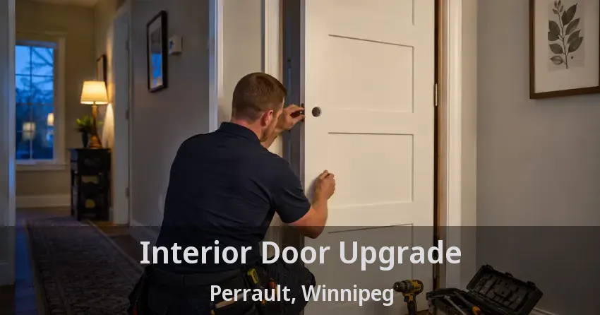 Interior Door Upgrade Perrault, Winnipeg - MB