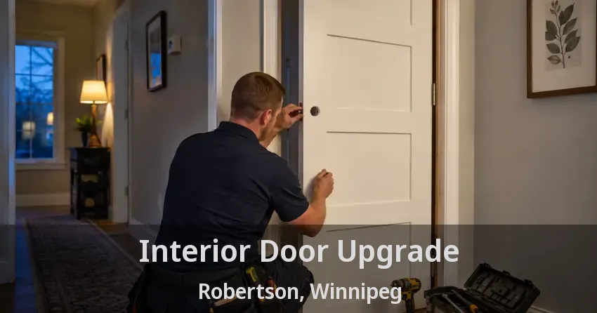 Interior Door Upgrade Robertson, Winnipeg - MB