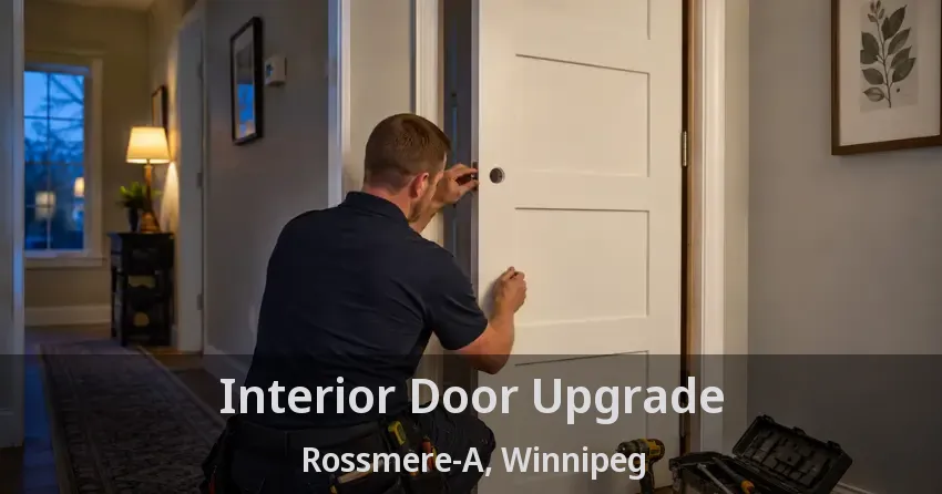 Interior Door Upgrade Rossmere-A, Winnipeg - MB