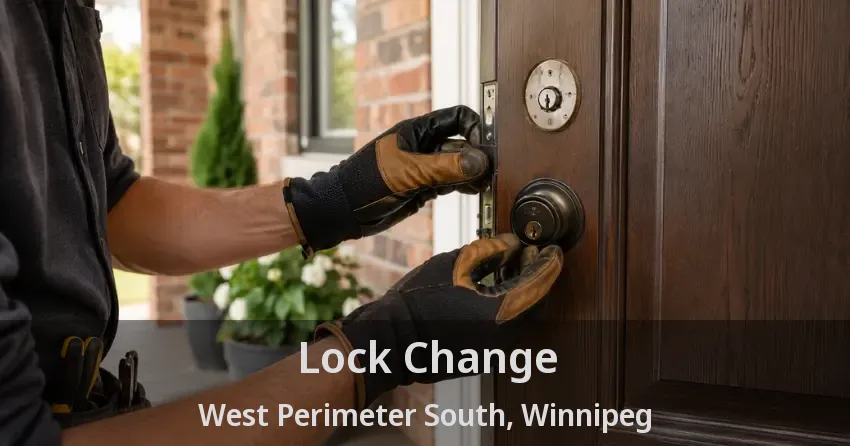 Lock Change West Perimeter South, Winnipeg - MB