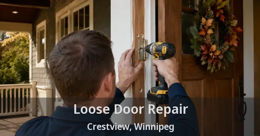 Loose Door Repair Crestview, Winnipeg - MB