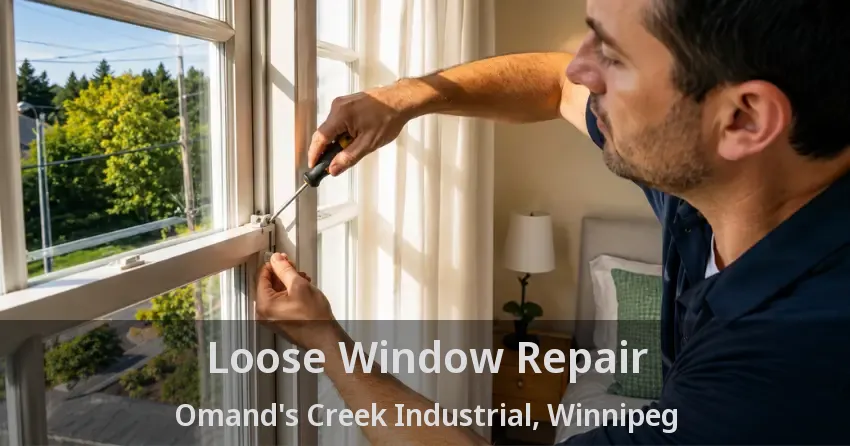 Loose Window Repair Omand's Creek Industrial, Winnipeg - MB