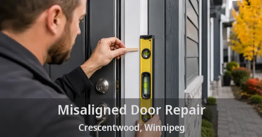 Misaligned Door Repair Crescentwood, Winnipeg - MB