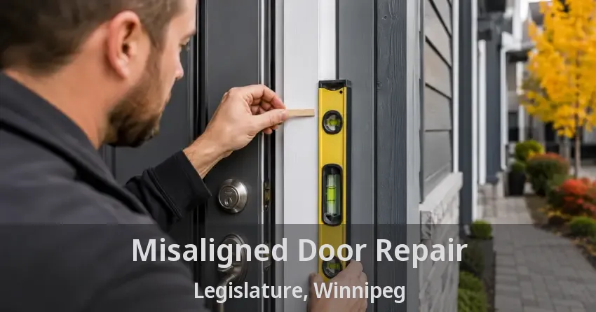 Misaligned Door Repair Legislature, Winnipeg - MB