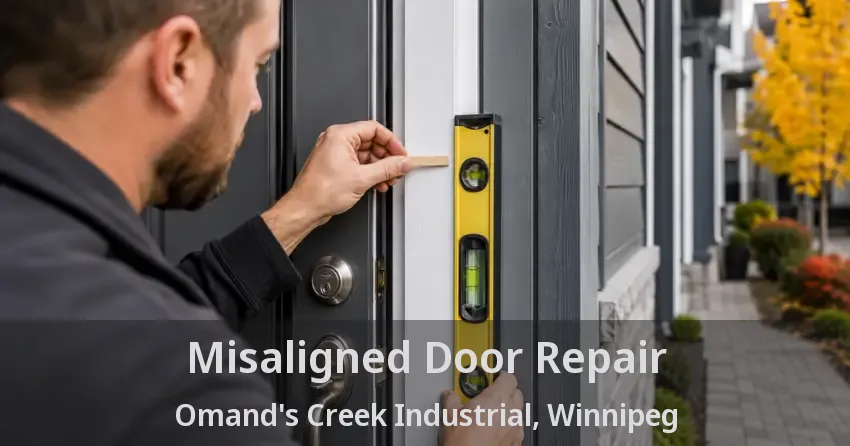 Misaligned Door Repair Omand's Creek Industrial, Winnipeg - MB