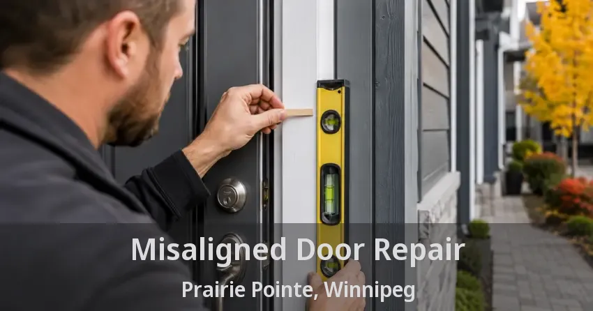 Misaligned Door Repair Prairie Pointe, Winnipeg - MB