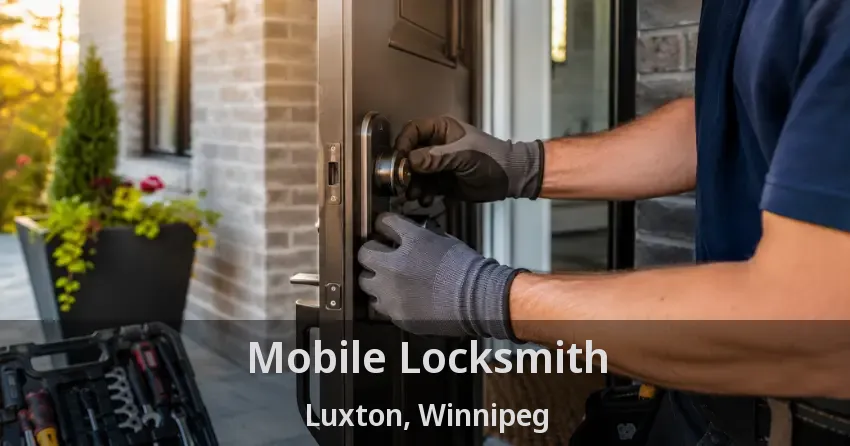 Mobile Locksmith Luxton, Winnipeg - MB