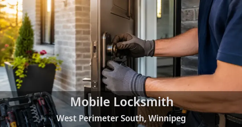Mobile Locksmith West Perimeter South, Winnipeg - MB