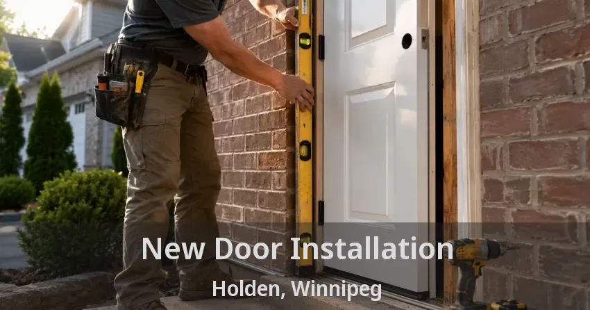 New Door Installation Holden, Winnipeg - MB