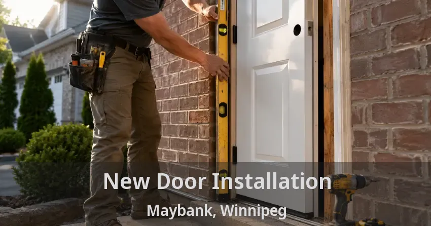 New Door Installation Maybank, Winnipeg - MB